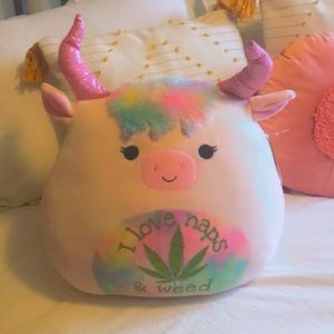 “I LOVE NAPS AND WEED” Squishmallow